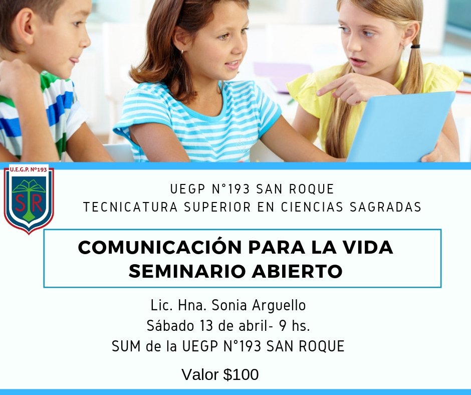 COMUNICACION PARA LA VIDA SEMINARIO ABIERTO
