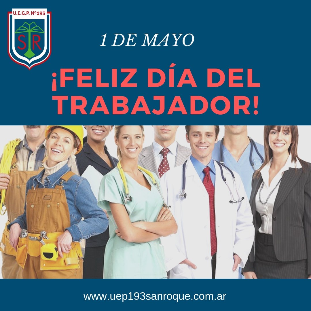 1 De Mayo DÍa Del Trabajador 